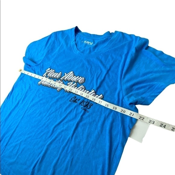 KAVU Women's Spirit Seeker Oasis Graphic Short Sleeve Shirt Size XL NWT - Picture 7 of 8